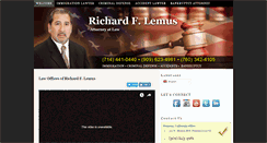 Desktop Screenshot of abogadoricardolemus.com